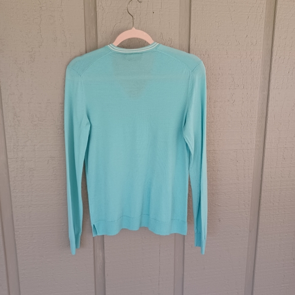 Polo Golf Ralph Lauren Washable Merino Wool Sweater Size S Women Preppy Pullover - Picture 5 of 11